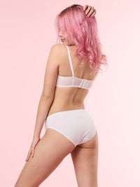 SONDRA, Multiway Strap Wired Lace Bra - 8S6-OffWhite