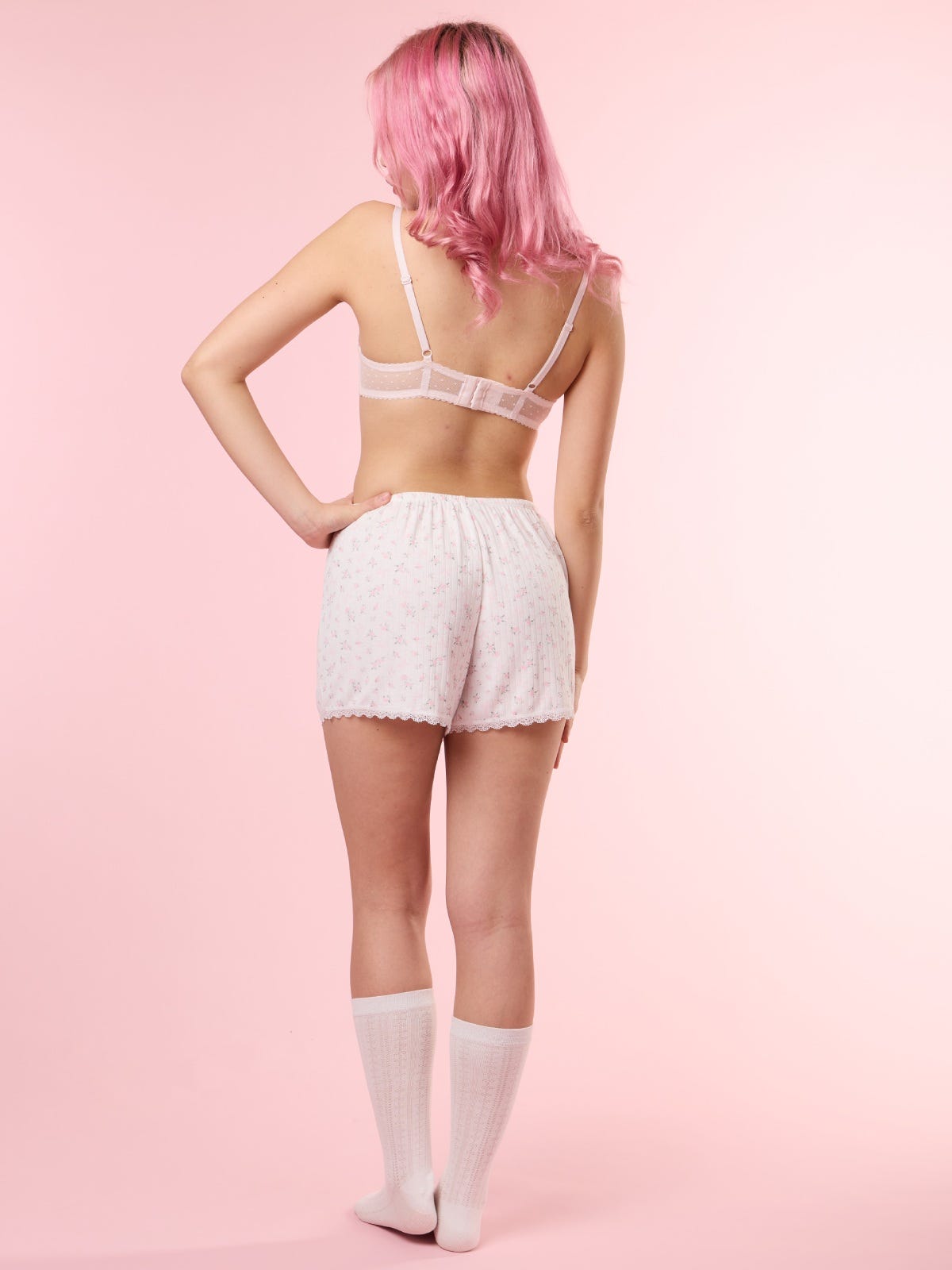TIONA, Soft-wired Lace Bra - 8S6-MauveChalk