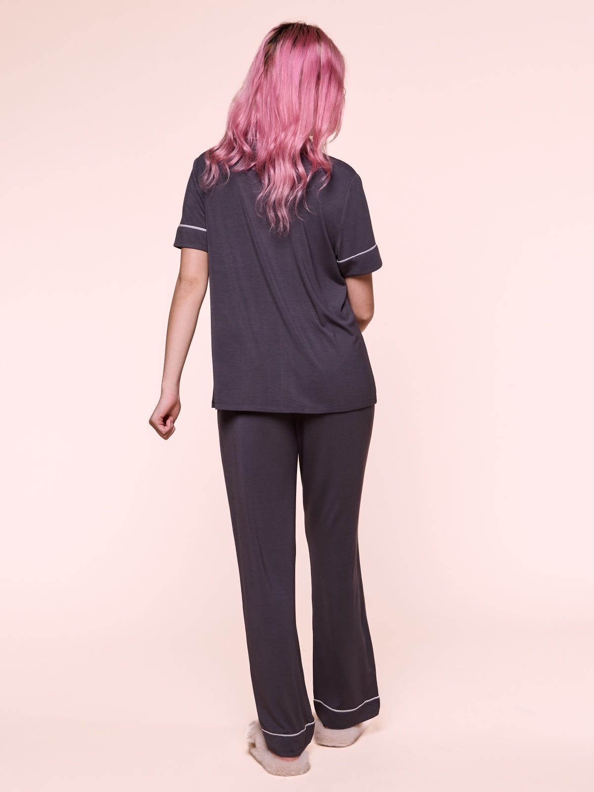 GLADAYS, Modal Pajama Set - 8f6-periscope
