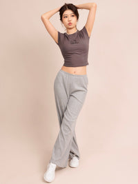 BUNNY, Cotton Lounge Top - 8S6-IronGate