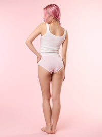 ANISSA, Cotton Rib Cami Top - 8f6-offwhite