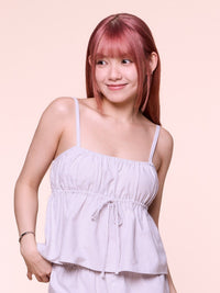 ALAINA, Striped Cami Top - 8f6-wetweather