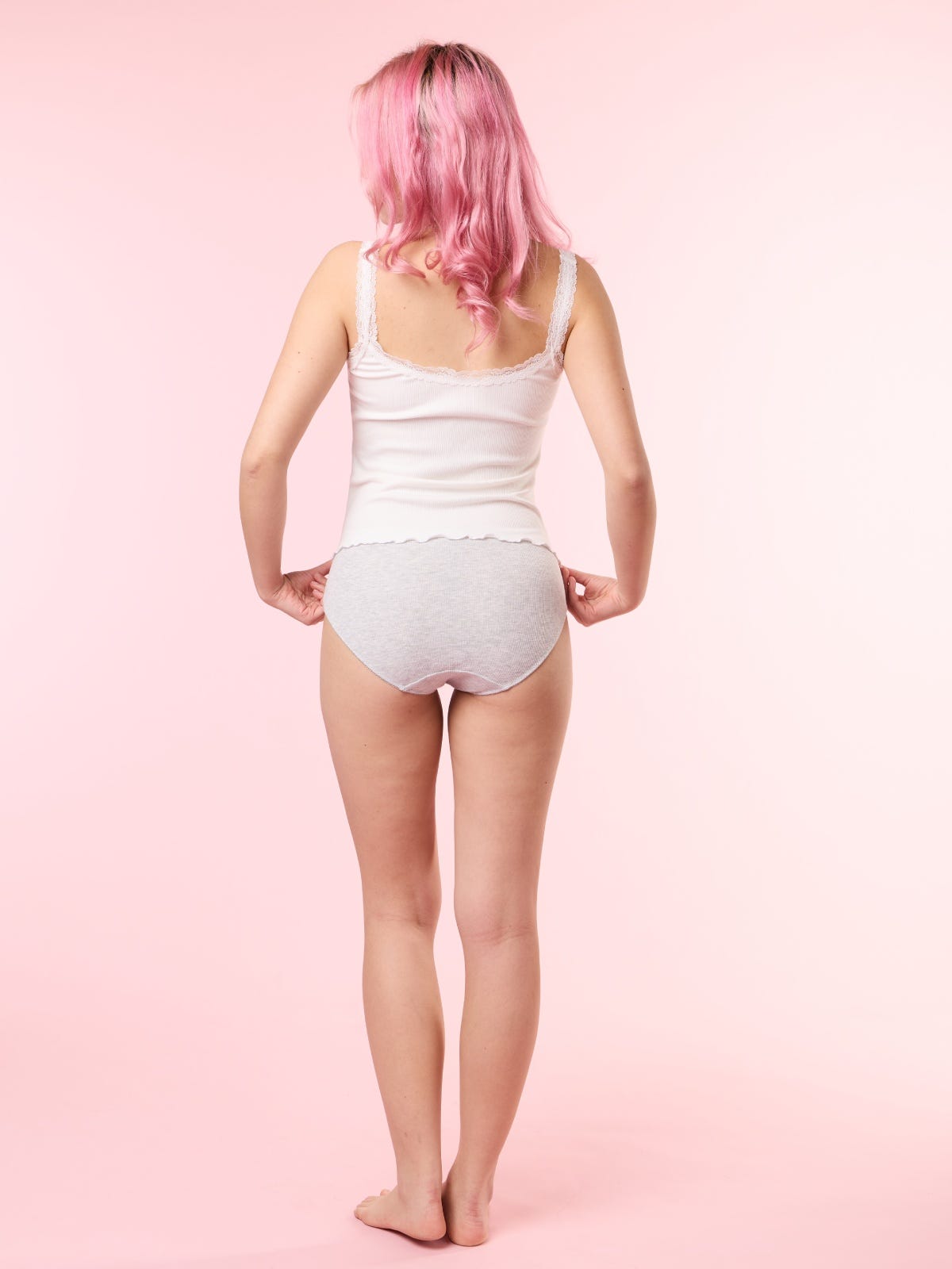 KAYA, Cotton Rib Cami Top - 8S6-OffWhite