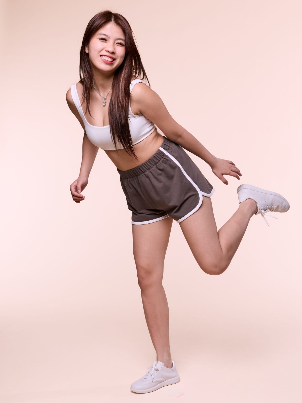 DOLPHIN, Cotton Dolphin Shorts - 8s6-irongate