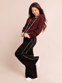 RYKER, Straight Leg Sweatpants - 8f6-black