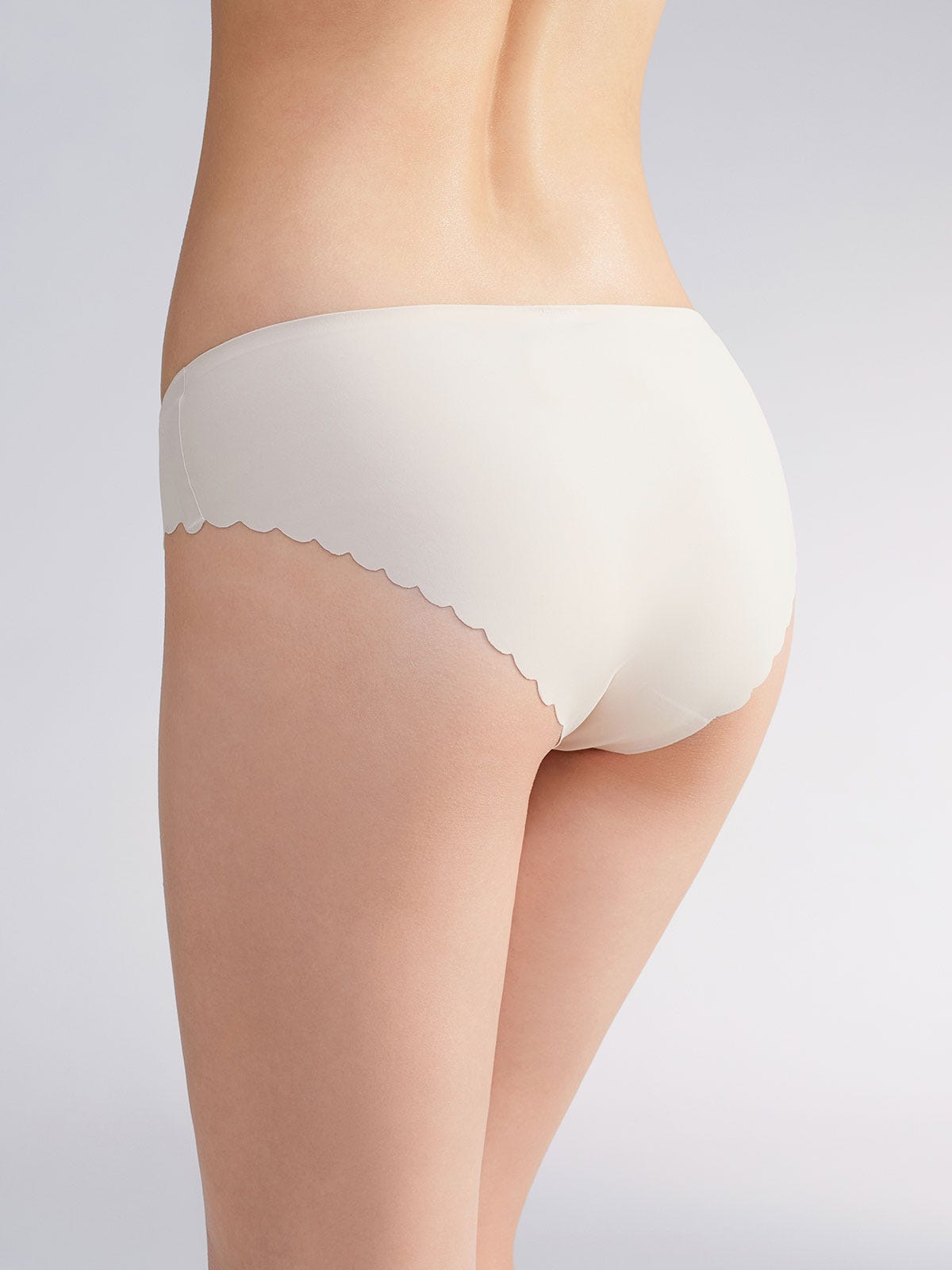 SAZ SOLID, Seamless Hipster Panty - 8S6-Camel