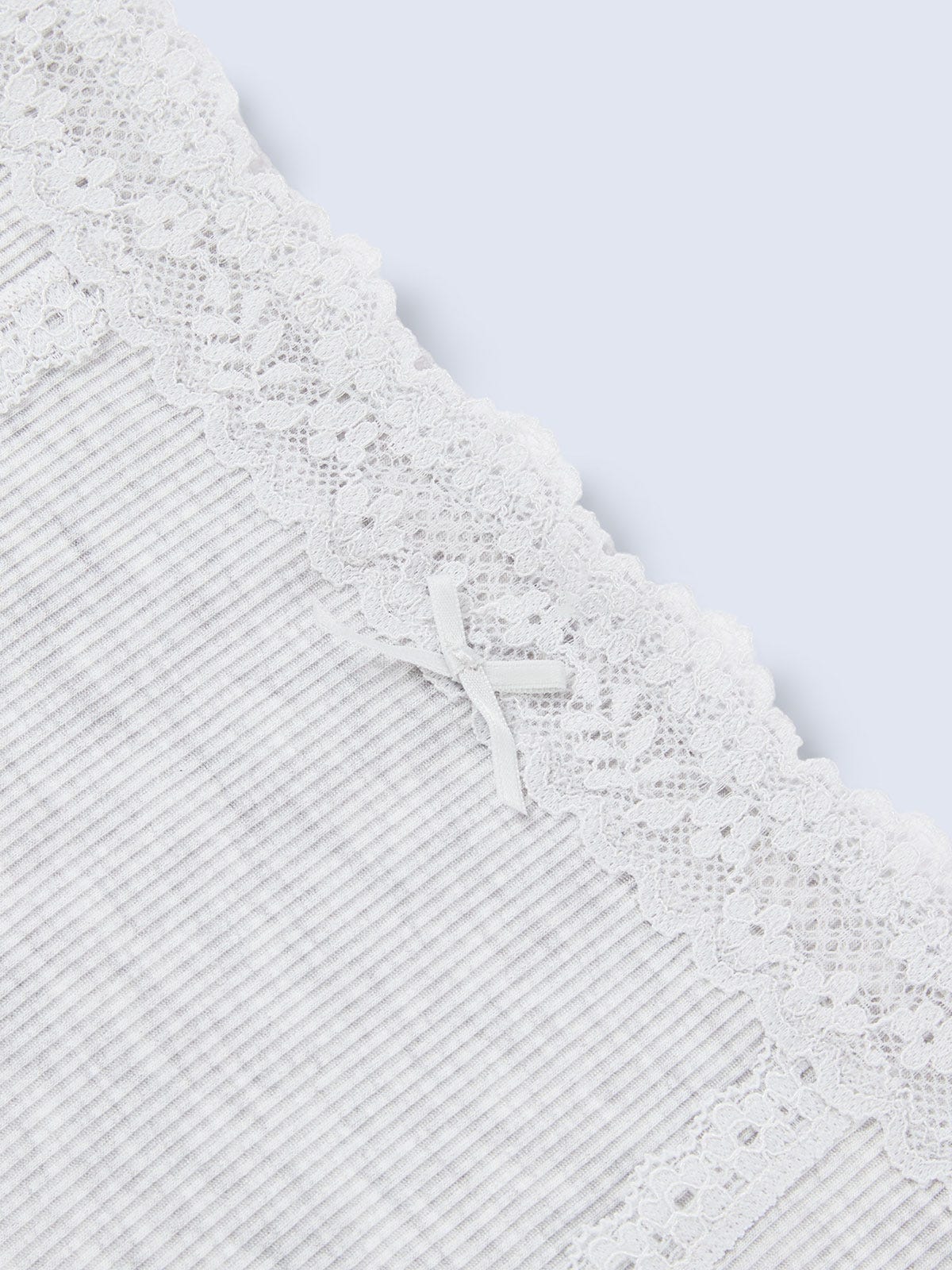 MAJORELLE RIB SOLID, Rib Modal Hiphugger Panty - 8S6-IceGreyMel