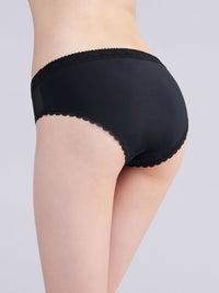 JESSI SOLID, Micro Hipster Panty - 8f6-black