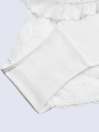KATHRYN SOLID, Lace Bikini Brief - 8S6-OffWhite