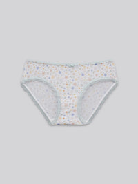 SUN AOP, TENCEL™ Modal Hipster Panty - 8S6-OffWhite