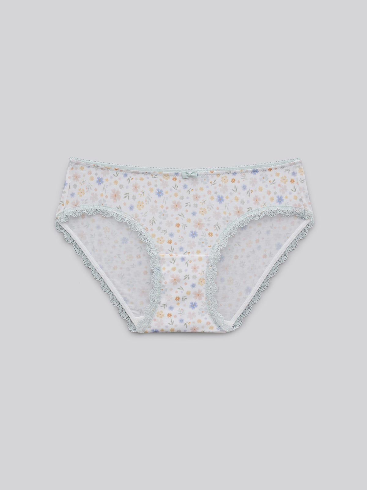 SUN AOP, TENCEL™ Modal Hipster Panty - 8S6-OffWhite