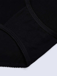 HATTI SOLID, Modal Hiphugger Panty - 8S6-Black