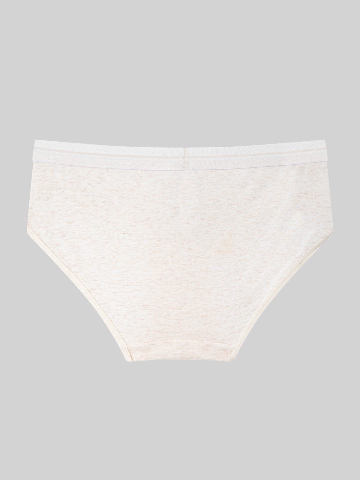 AMICK SOLID, Cotton Hipster Panty - 8s6-oatmeal