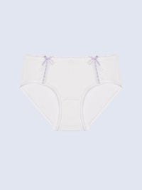 IRON SOLID, Marshmallow Modal Hipster Panty - 8S6-OffWhite
