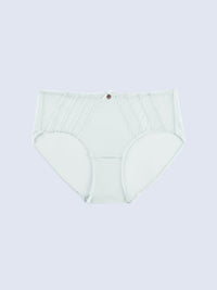 JAIME SOLID, Ultra-thin Airy Micro Hipster Panty - 8S6-WanBlue