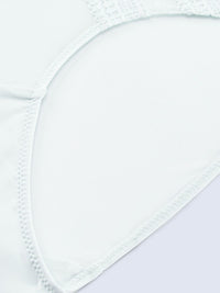 JAIME SOLID, Ultra-thin Airy Micro Hipster Panty - 8S6-WanBlue