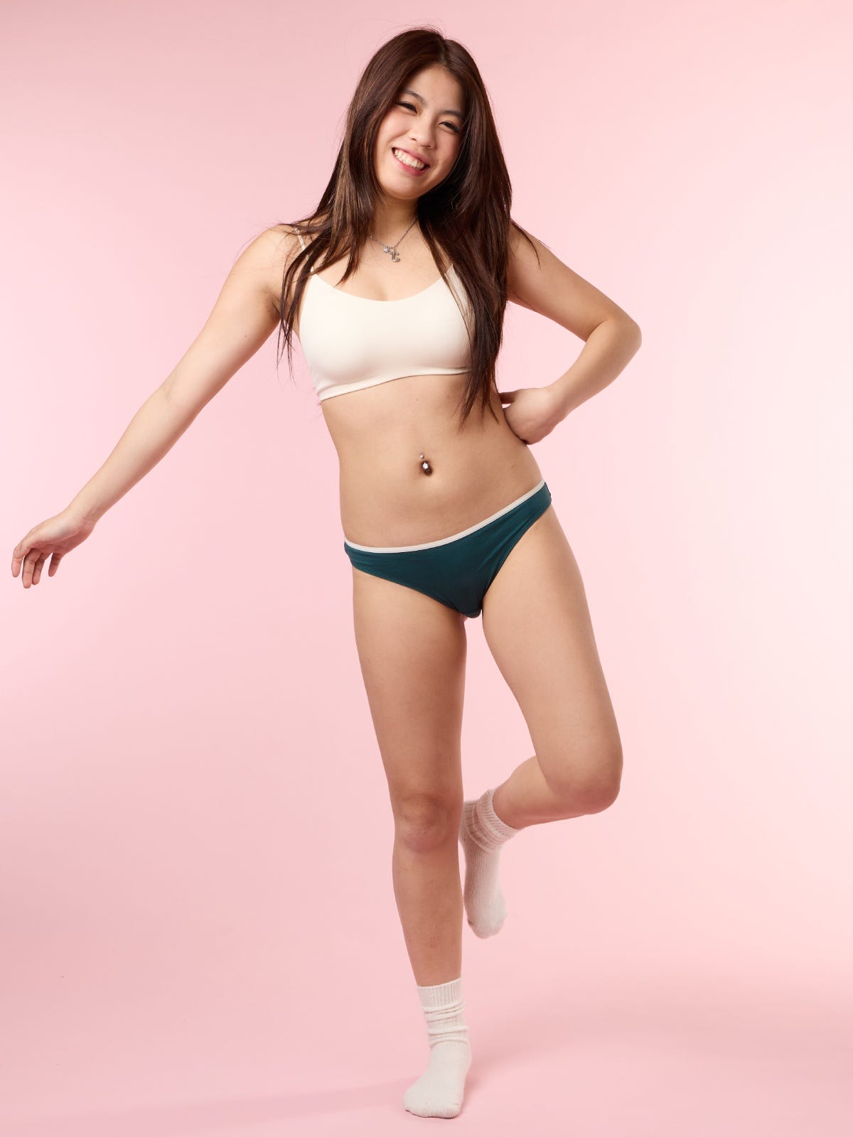 SHRADER PMP, Cotton Bikini Panty - 8S6-AtlanticDeep
