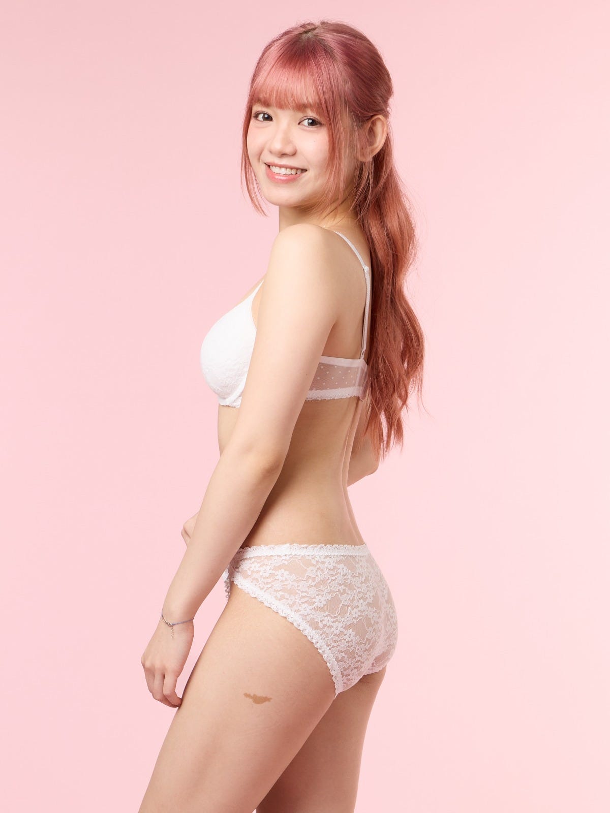 LEOMIE P SOLID, Lace Hipster Panty - 8S6-OffWhite