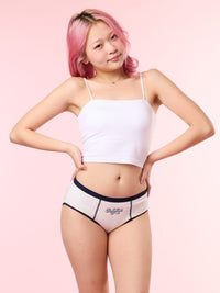 ROTHROCK PMP, Cotton Hiphugger Panty - 8S6-OffWhite