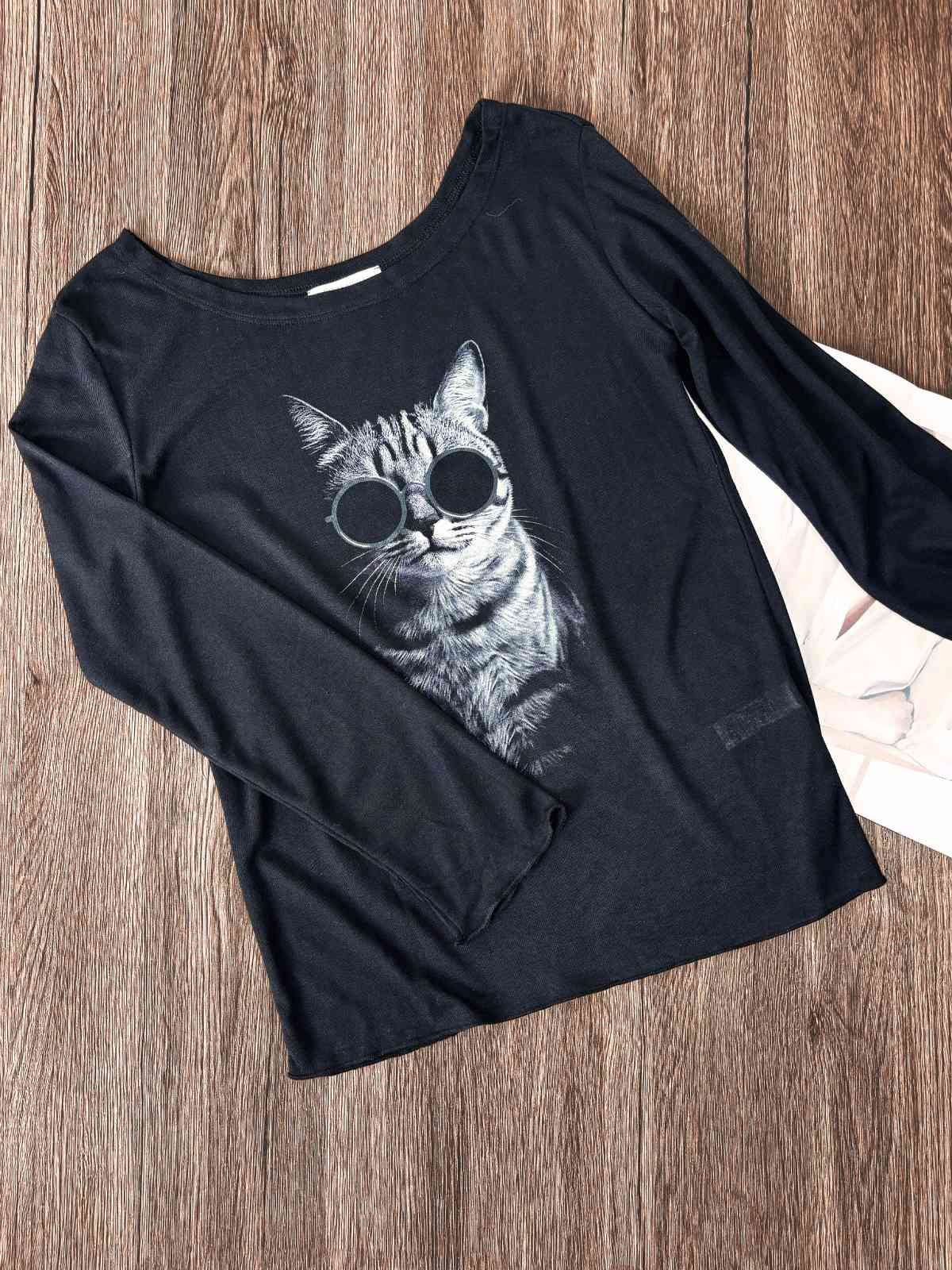WREN , Off-shoulder Tee - 8S6-Black