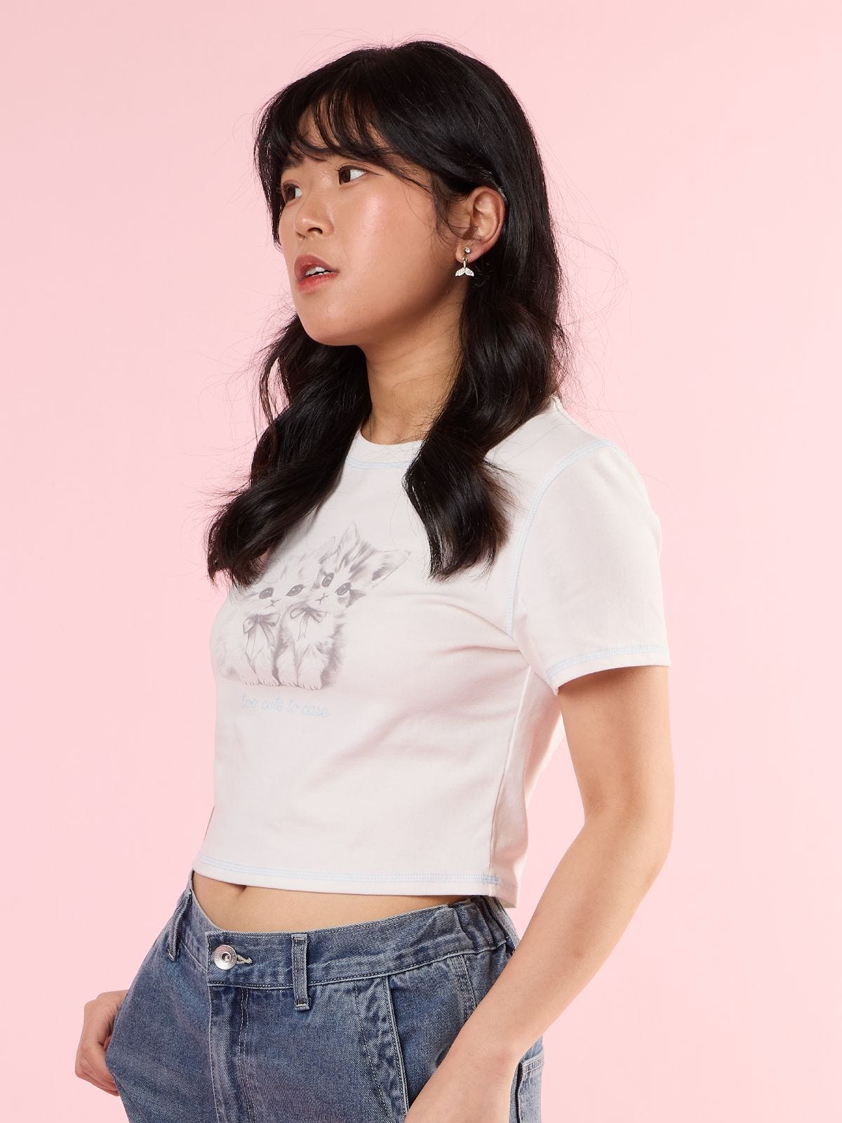 ALESSIA, Graphic Tee - 8S6-OffWhite