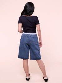 MACIE, 2-in-1 Top - 8f6-navyblazer