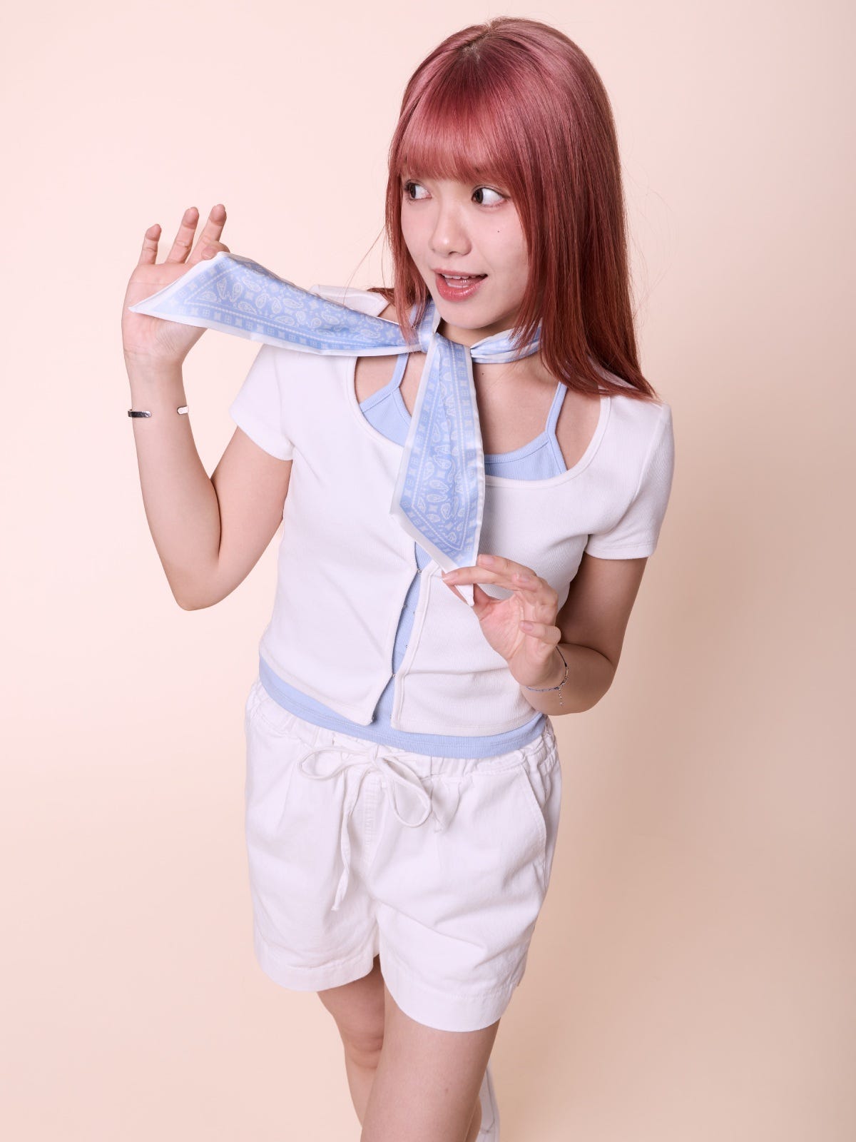 LILY, 2-in-1 Top - 8f6-offwhite