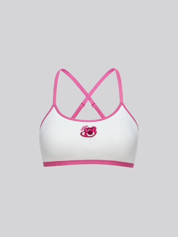 Disney Pixar Collection, Lotso Cotton Light Pad Wireless Bralette