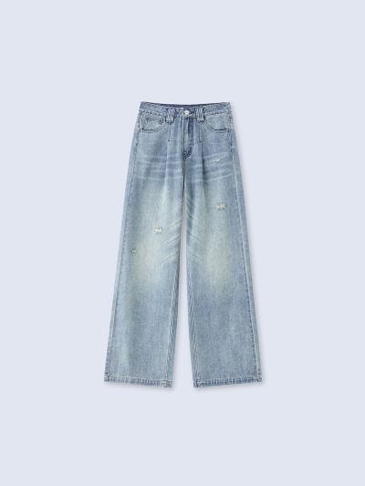 FARRAH, High-rise Wide Leg Jeans